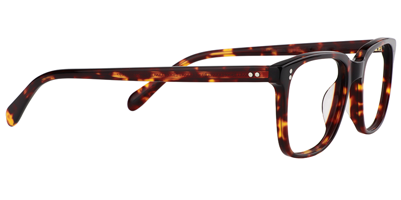 Lamont Rectangle Tortoise Frame Glasses | ZEELOOL UK4