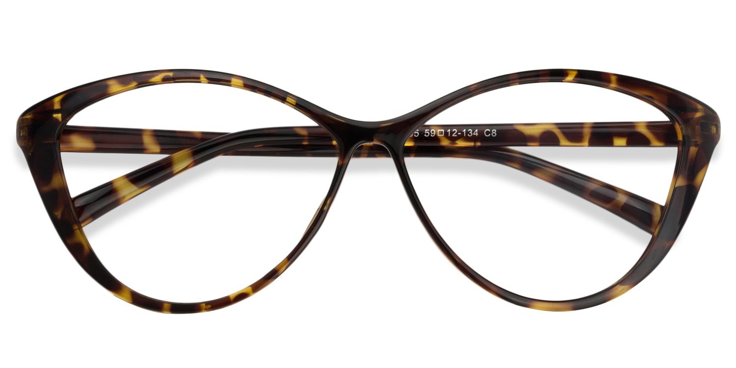 Cat Eye Tortoise Glasses | ZEELOOL UK1