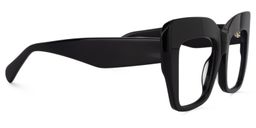 Charmaine Cat Eye Black Glasses4