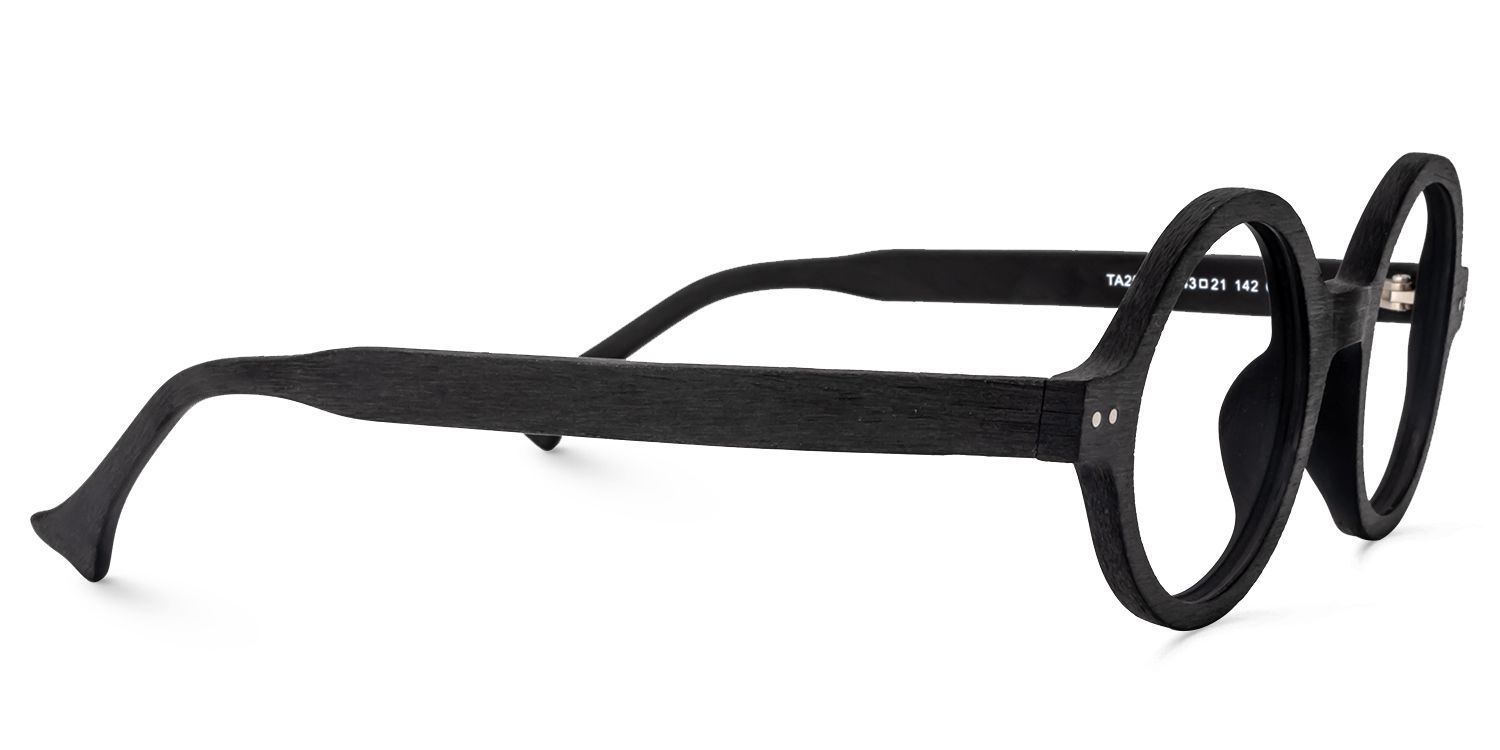 Round Black Glasses | ZEELOOL UK4
