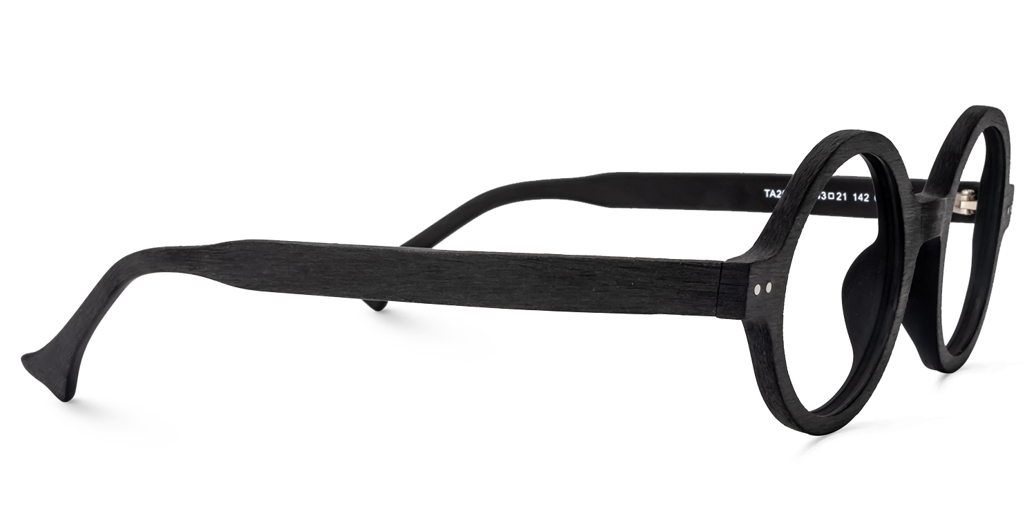 Round Black Glasses | ZEELOOL UK4