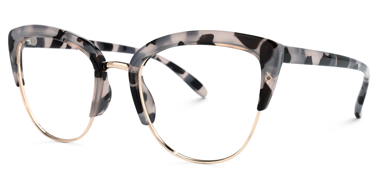 Randisha Cateye Light-Tortoise Glasses | ZEELOOL UK1