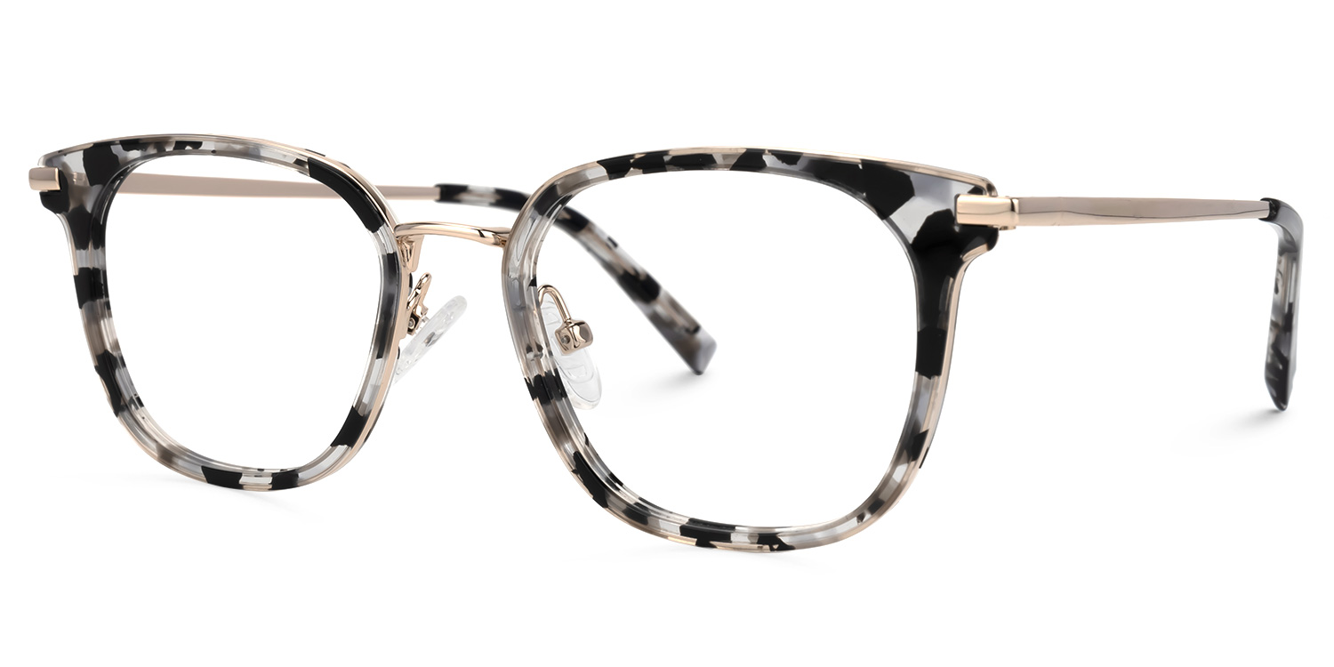 Bradford Square Light-Tortoise Glasses | ZEELOOL UK1