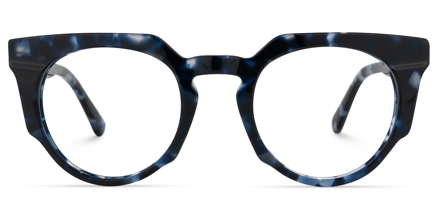 Jenkins Geometric Blue Glasses0