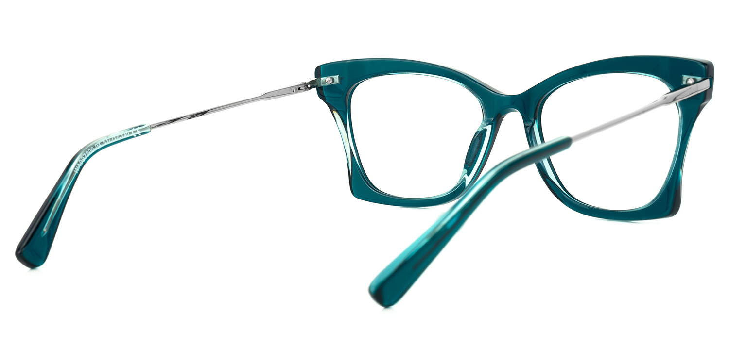 Tameron Butterfly Peacock-Blue Glasses | ZEELOOL UK3