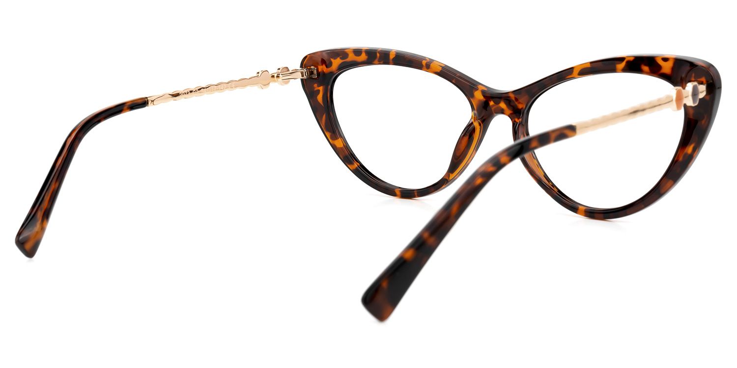 Bender Cateye Tortoise Glasses | ZEELOOL UK3