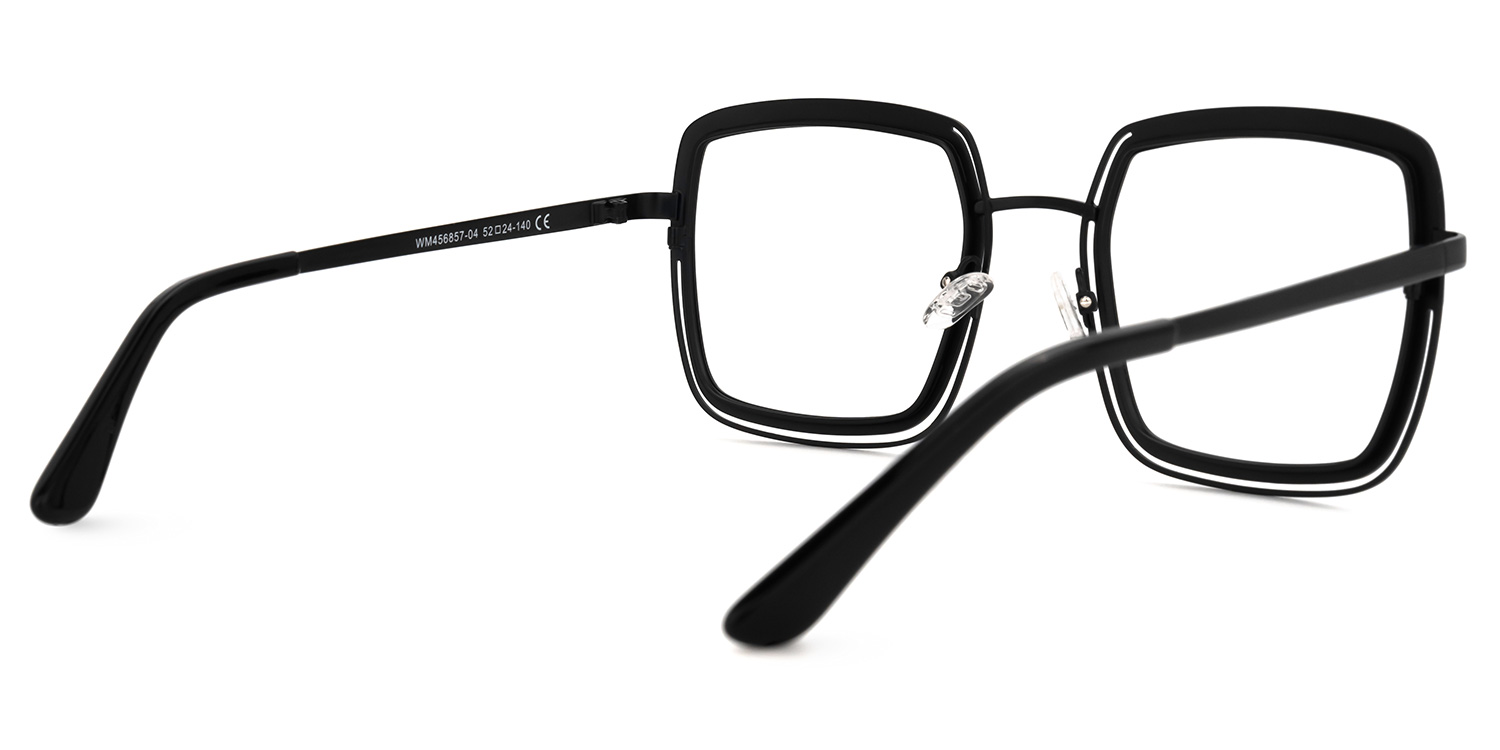 Polomsky Square Floral Glasses | ZEELOOL UK3