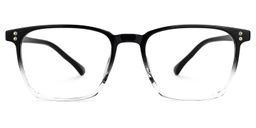 Martinez Square Black Glasses0
