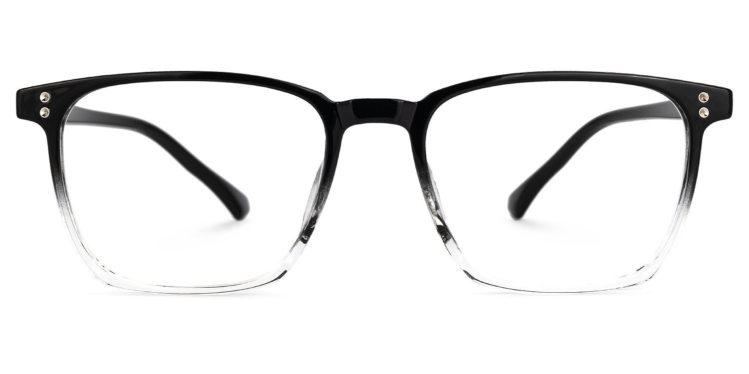 Martinez Square Black Glasses | Zeelool Glasses0