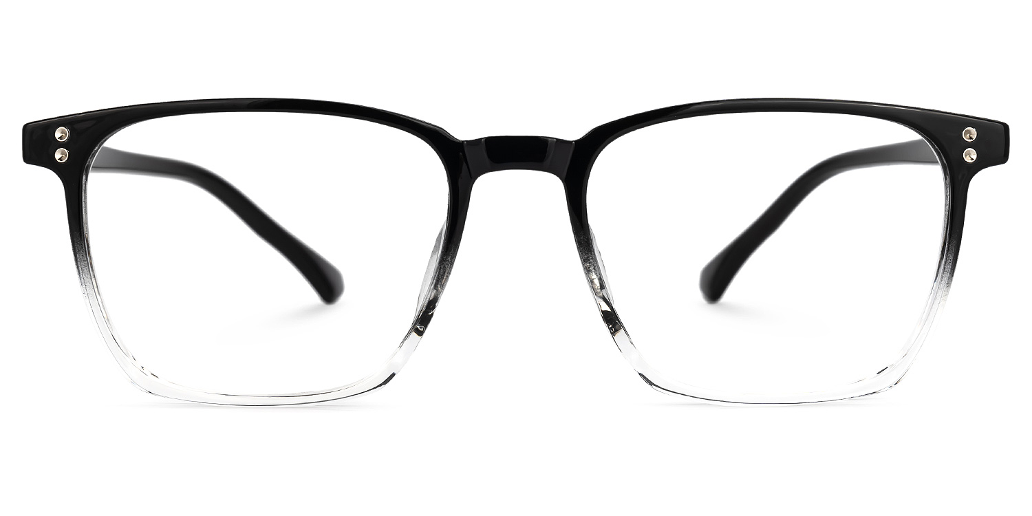 Martinez Square Black Glasses | ZEELOOL UK0