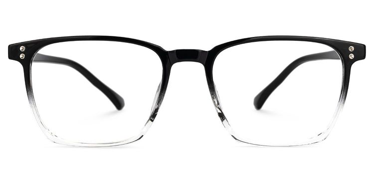 Martinez Black Square Glasses