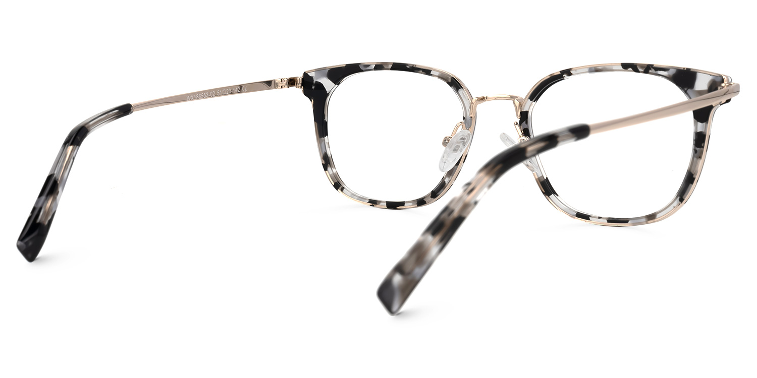 Bradford Square Light-Tortoise Glasses | ZEELOOL UK3