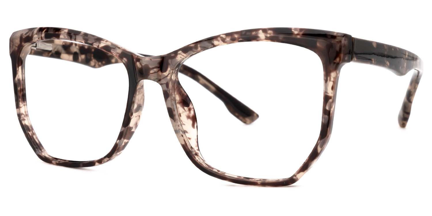 Libby Geometric Tortoise Glasses | ZEELOOL UK1