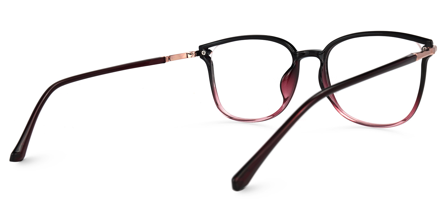 Mander Square Pink Glasses | ZEELOOL UK3