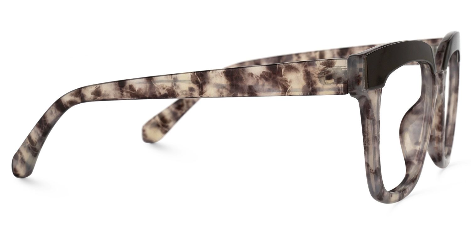 Cecelia Square Floral Glasses | ZEELOOL UK2