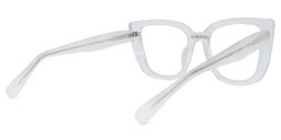 Peggy Cateye Clear Glasses3