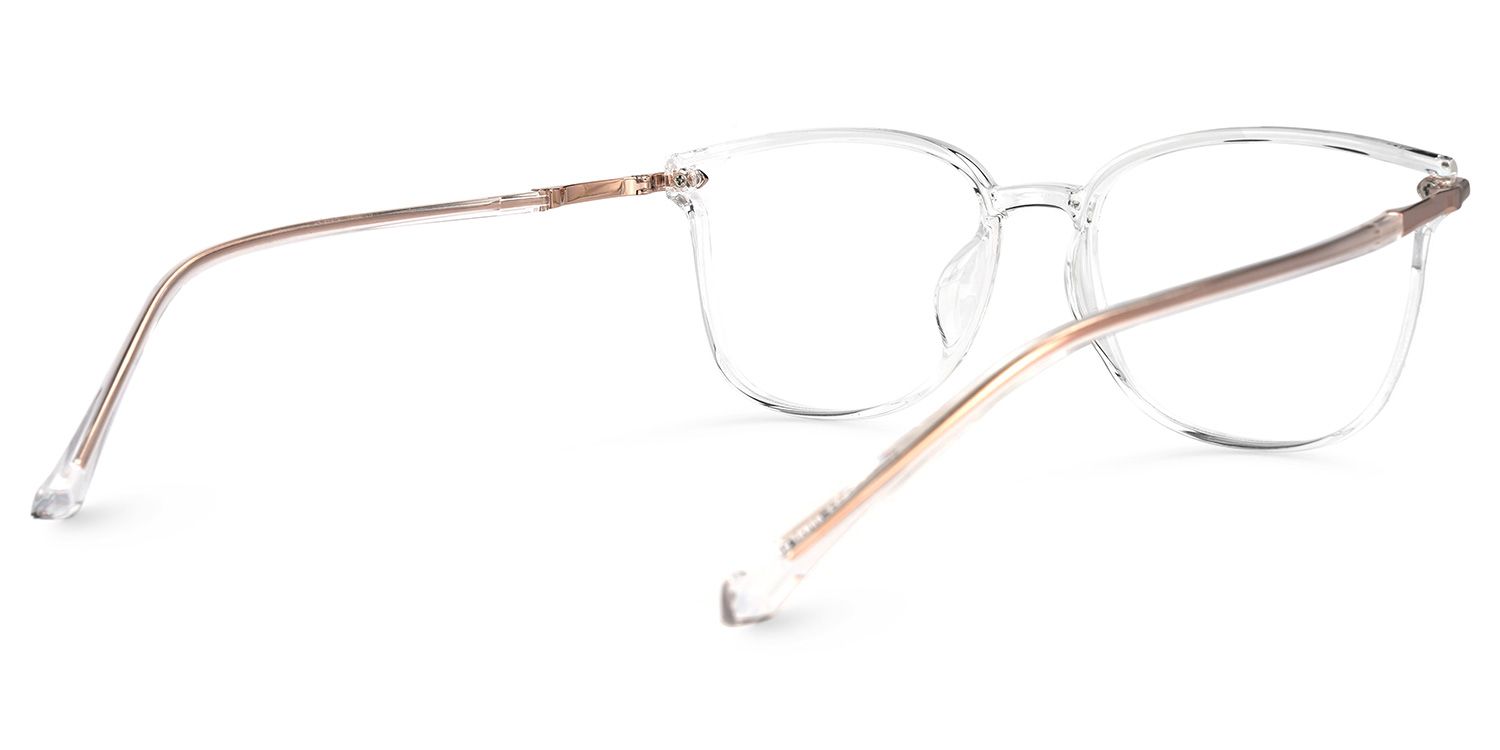 Mander Square Clear Glasses | ZEELOOL UK3