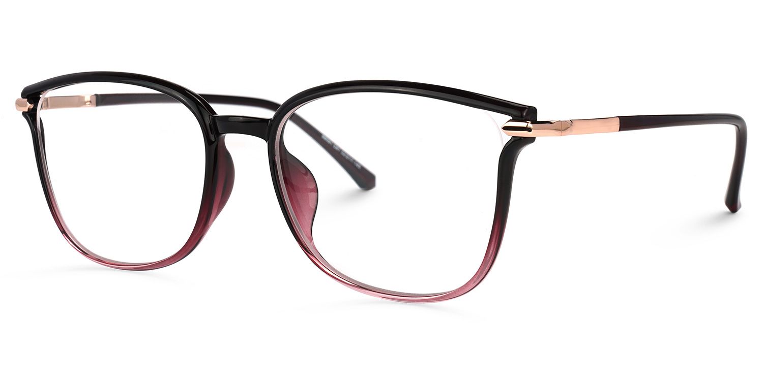 Mander Square Pink Glasses | ZEELOOL UK1