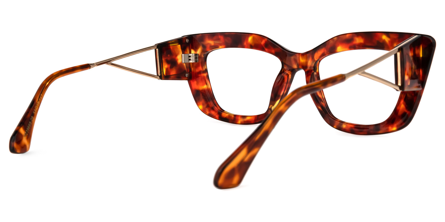 Ferrer Cateye Red-Tortoise Glasses | ZEELOOL UK3