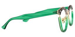 Laraine Cat Eye Two-Tone Glasses2