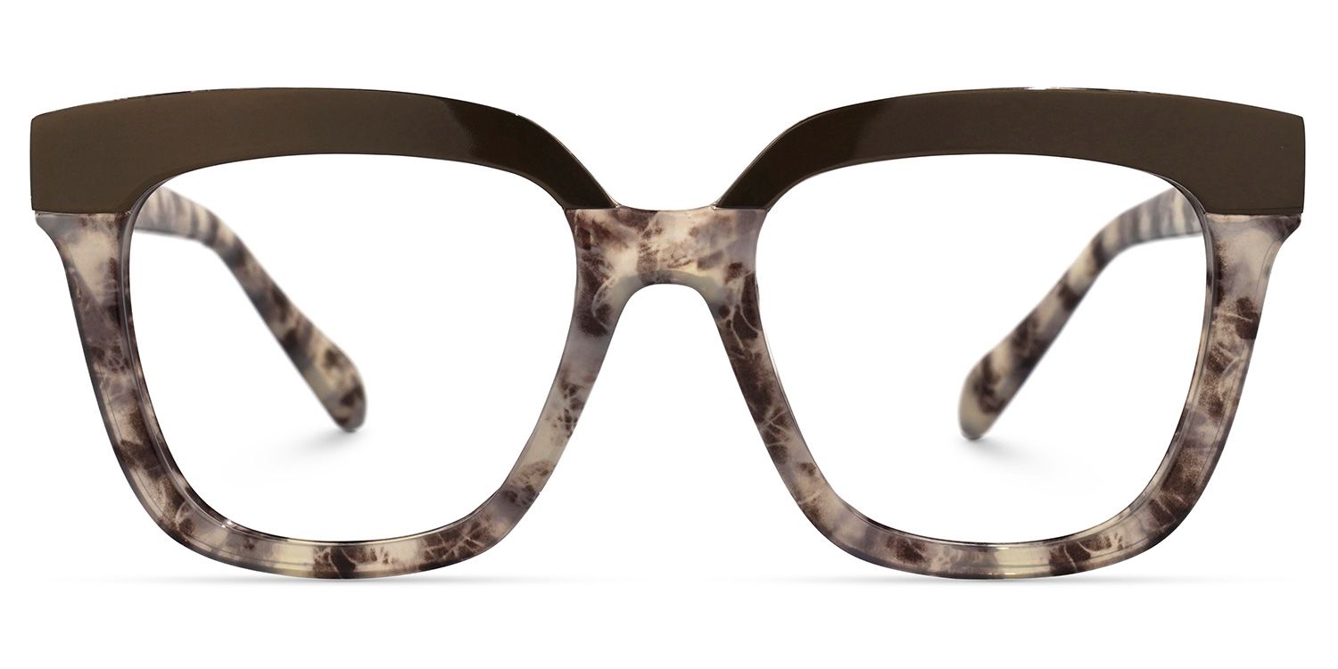 Cecelia Square Floral Glasses | ZEELOOL UK0