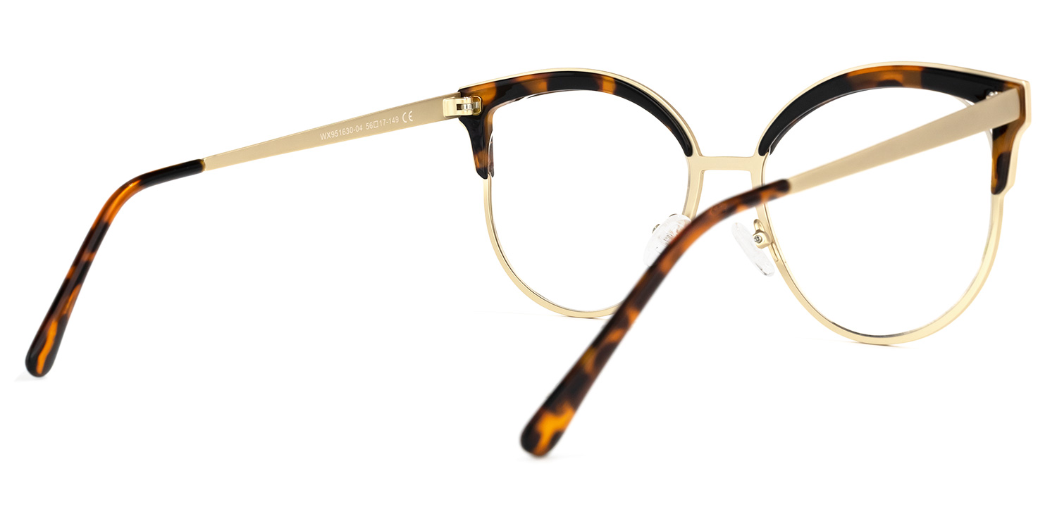 Laureano Browline Tortoise Glasses | ZEELOOL UK3