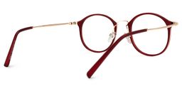 Colcas Round Red Glasses3