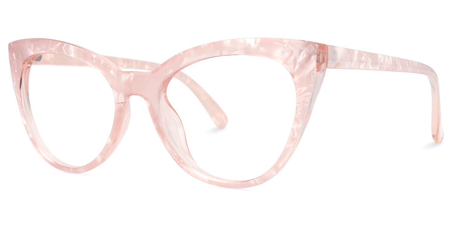 Ellzey Cateye Pink Glasses | ZEELOOL UK1