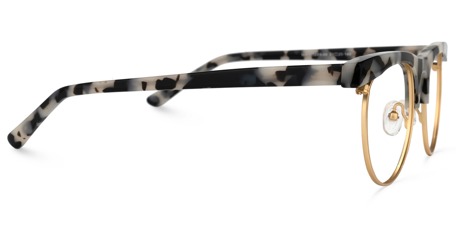 Kenyetta Browline Tortoise Glasses2