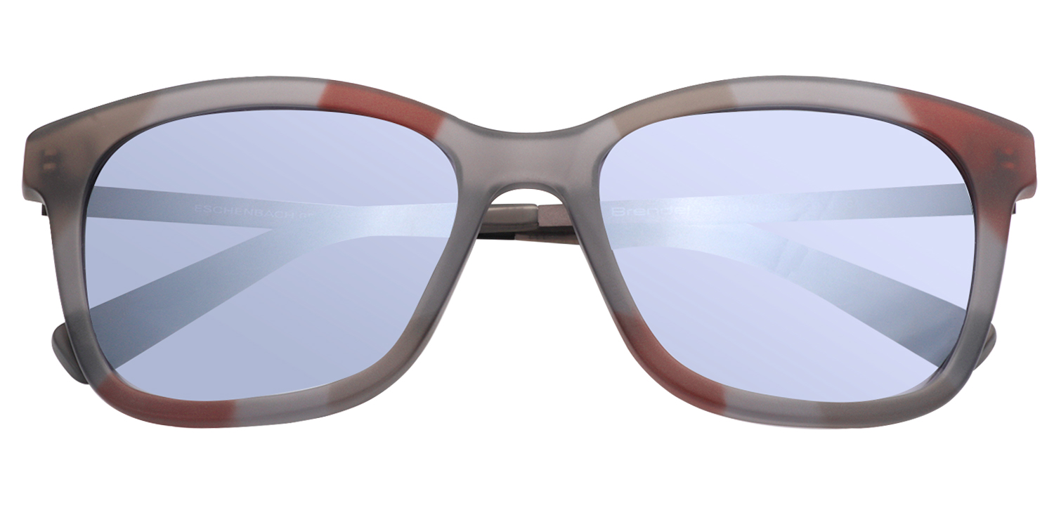 Rectangle Gray Sunglasses | ZEELOOL UK1