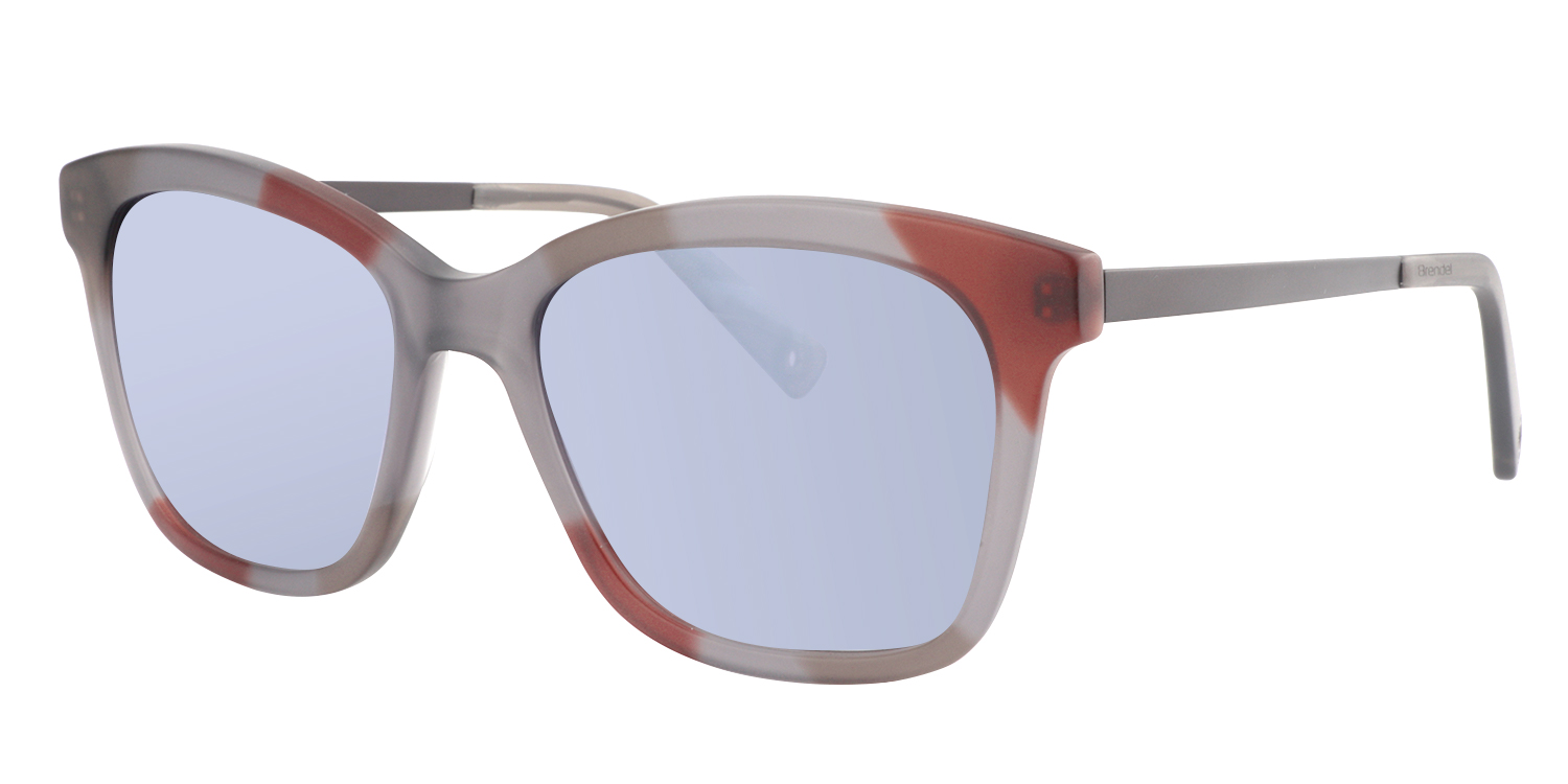 Rectangle Gray Sunglasses | ZEELOOL UK3