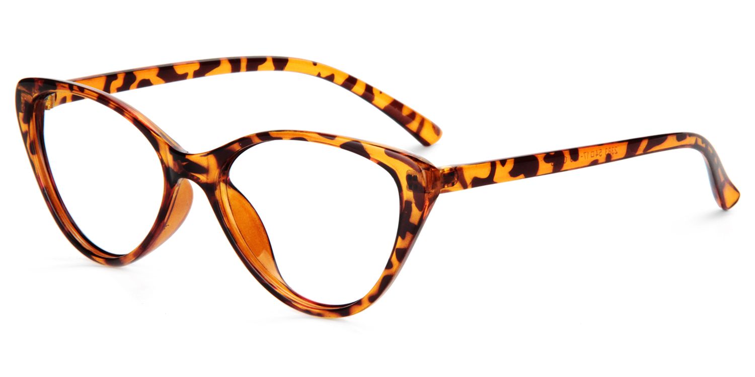 Michaela Cat Eye Tortoise Glasses  | ZEELOOL UK2