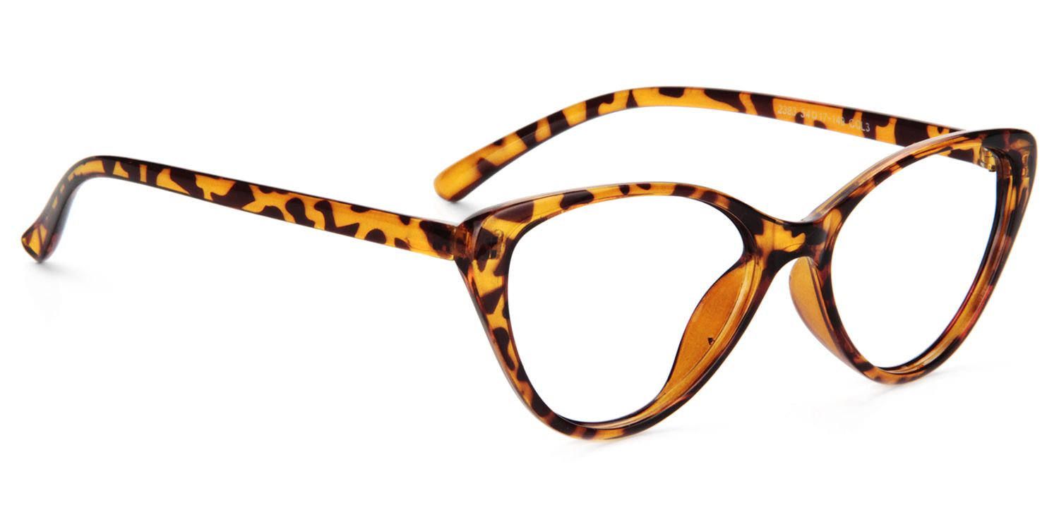 Michaela Cat Eye Tortoise Glasses  | ZEELOOL UK3