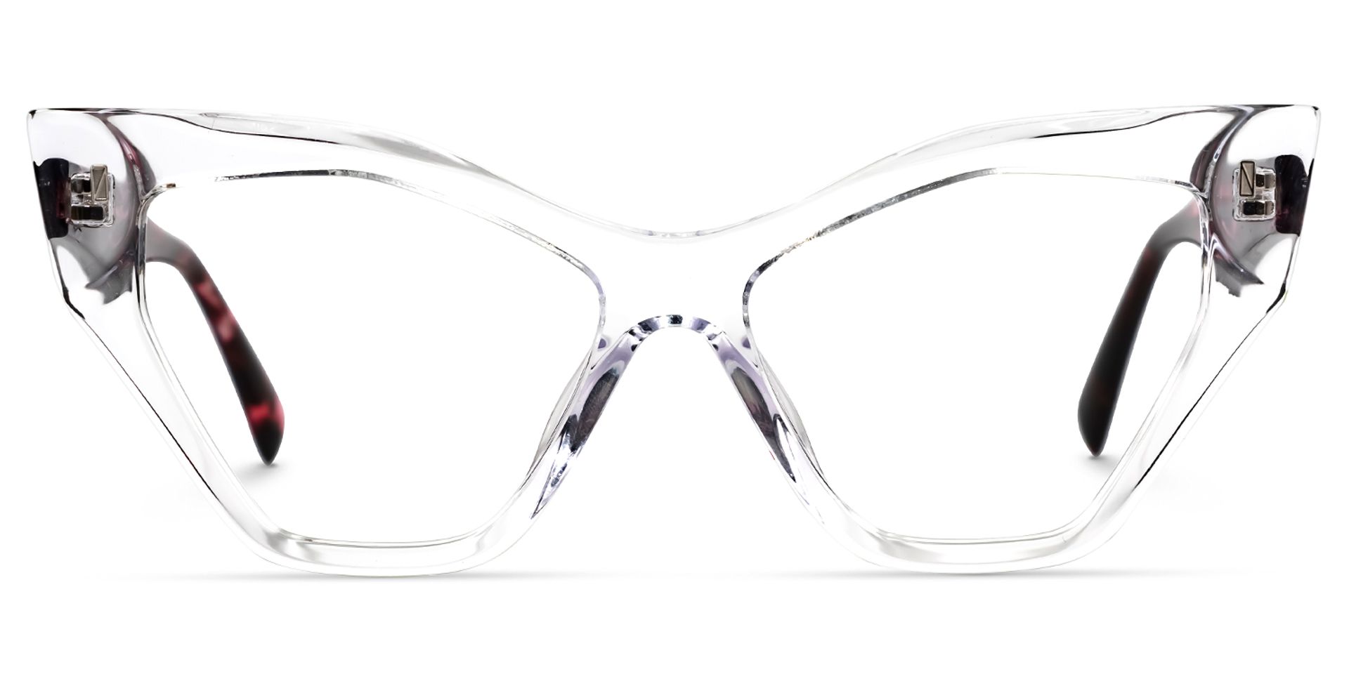 Debaise Geometric Clear Glasses | ZEELOOL UK0