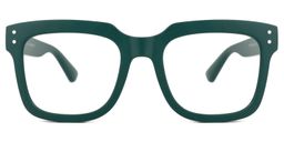 Liizbeett Square Green Glasses0