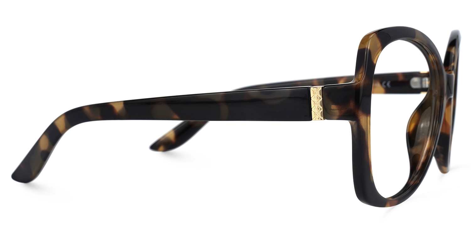 Robyn Butterfly Tortoise Glasses | ZEELOOL UK2