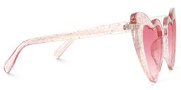 Monkina Heart Pink Sunglasses2