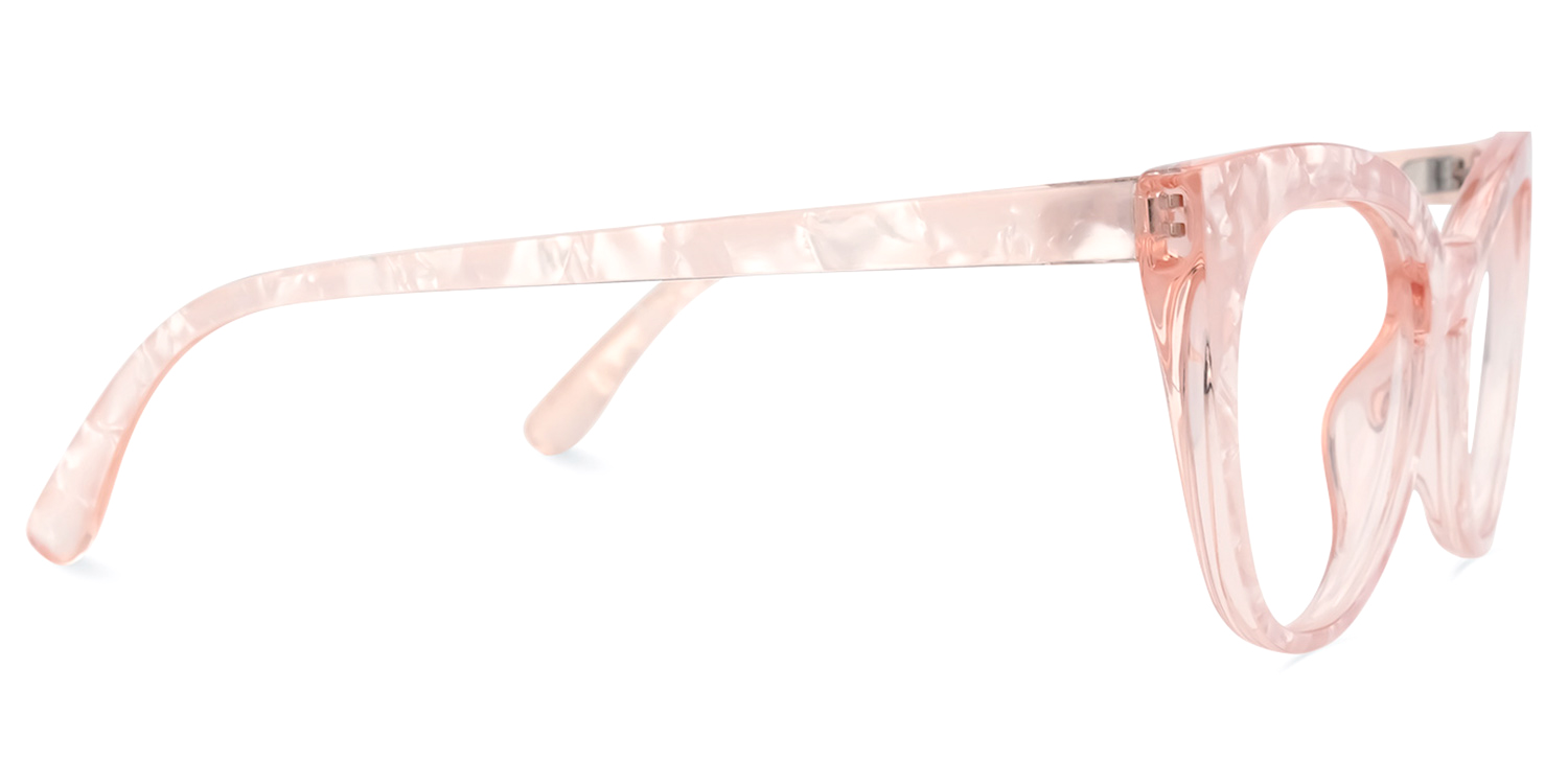Ellzey Cateye Pink Glasses | ZEELOOL UK2