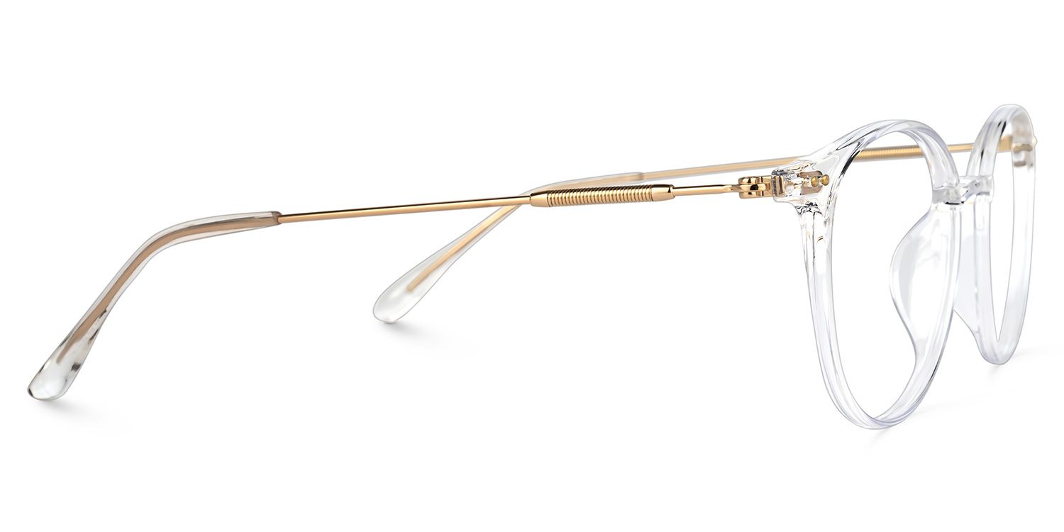 Judsy Round Clear Glasses | ZEELOOL UK2