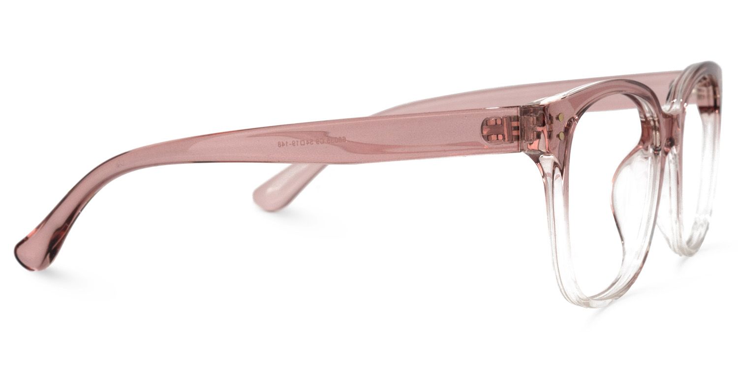 Aenid Square Pink Glasses | ZEELOOL UK2