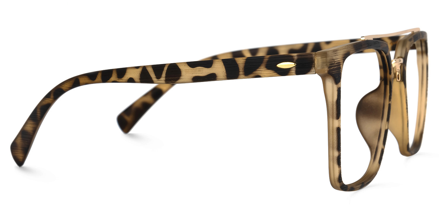 Shumac Square Tortoise Glasses | ZEELOOL UK2