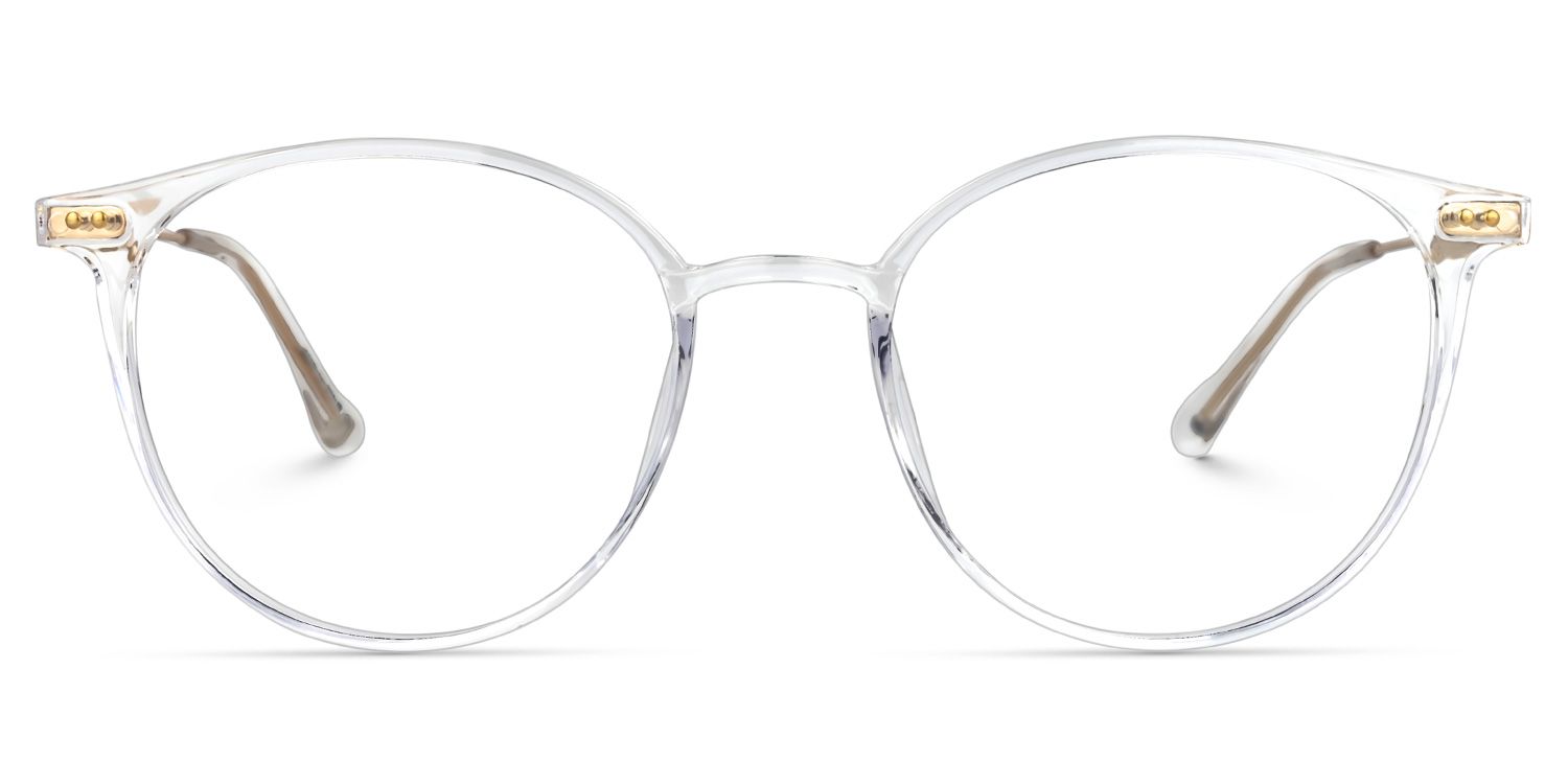 Judsy Round Clear Glasses | ZEELOOL UK0