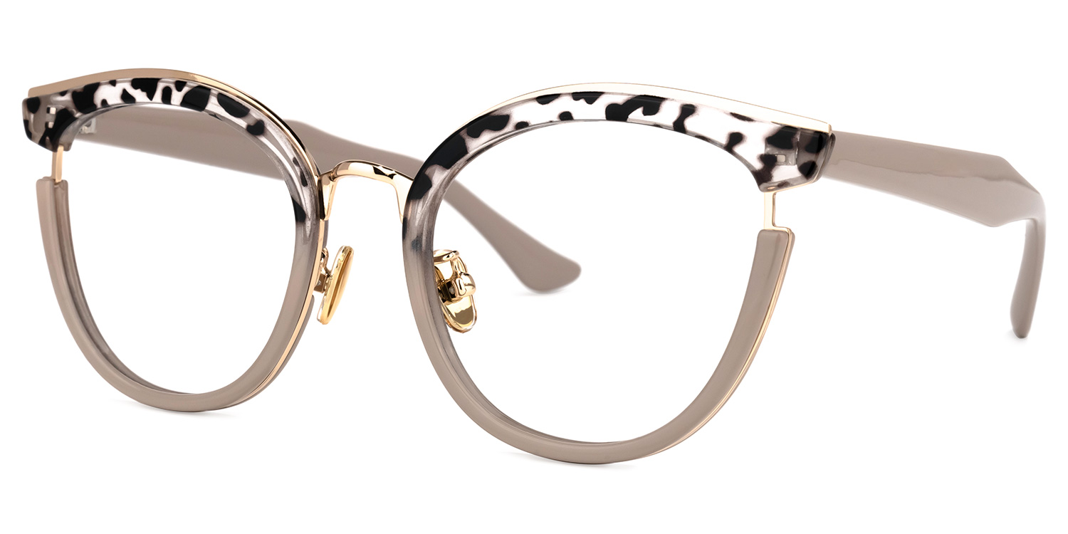 ZEELOOL Laraine Cat Eye Tortoise Glasses