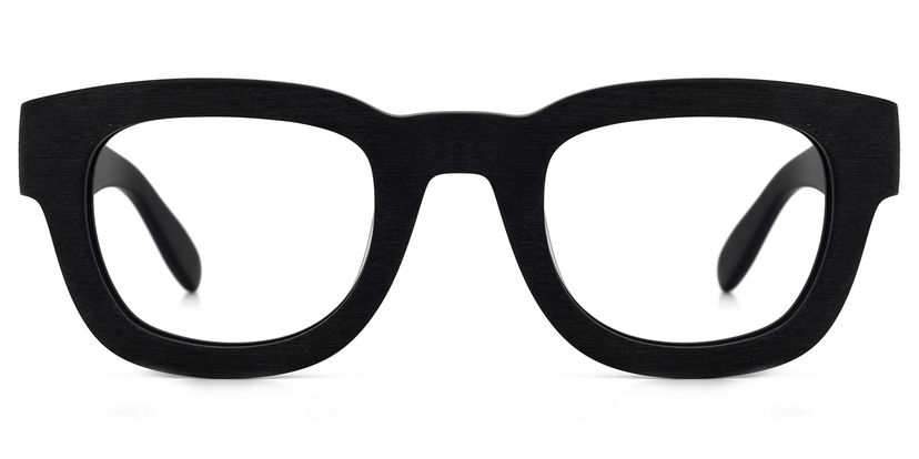 Jalitha Black Rectangle Glasses