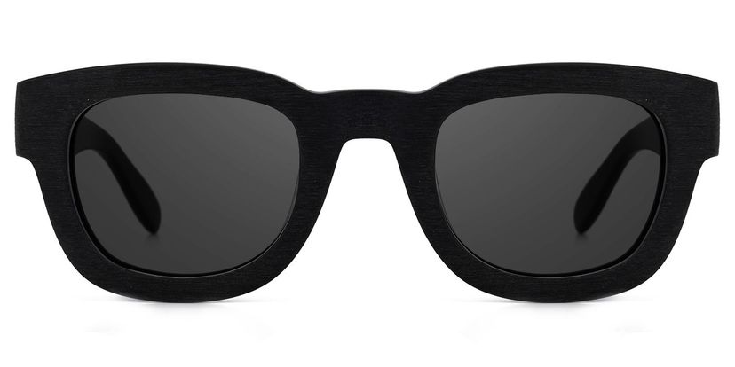 Jalitha Black Rectangle Sunglasses