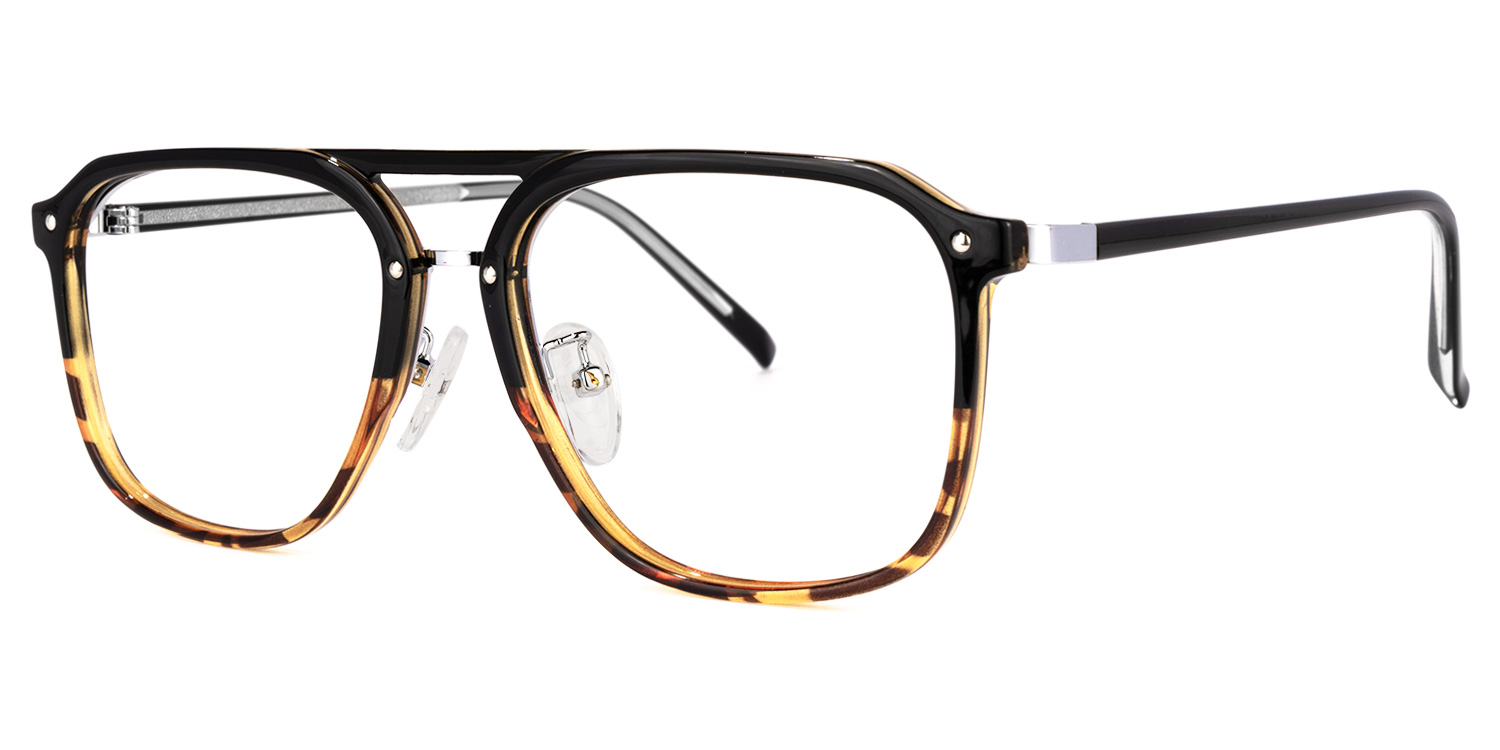 Shante Square Tortoise Glasses | ZEELOOL UK1