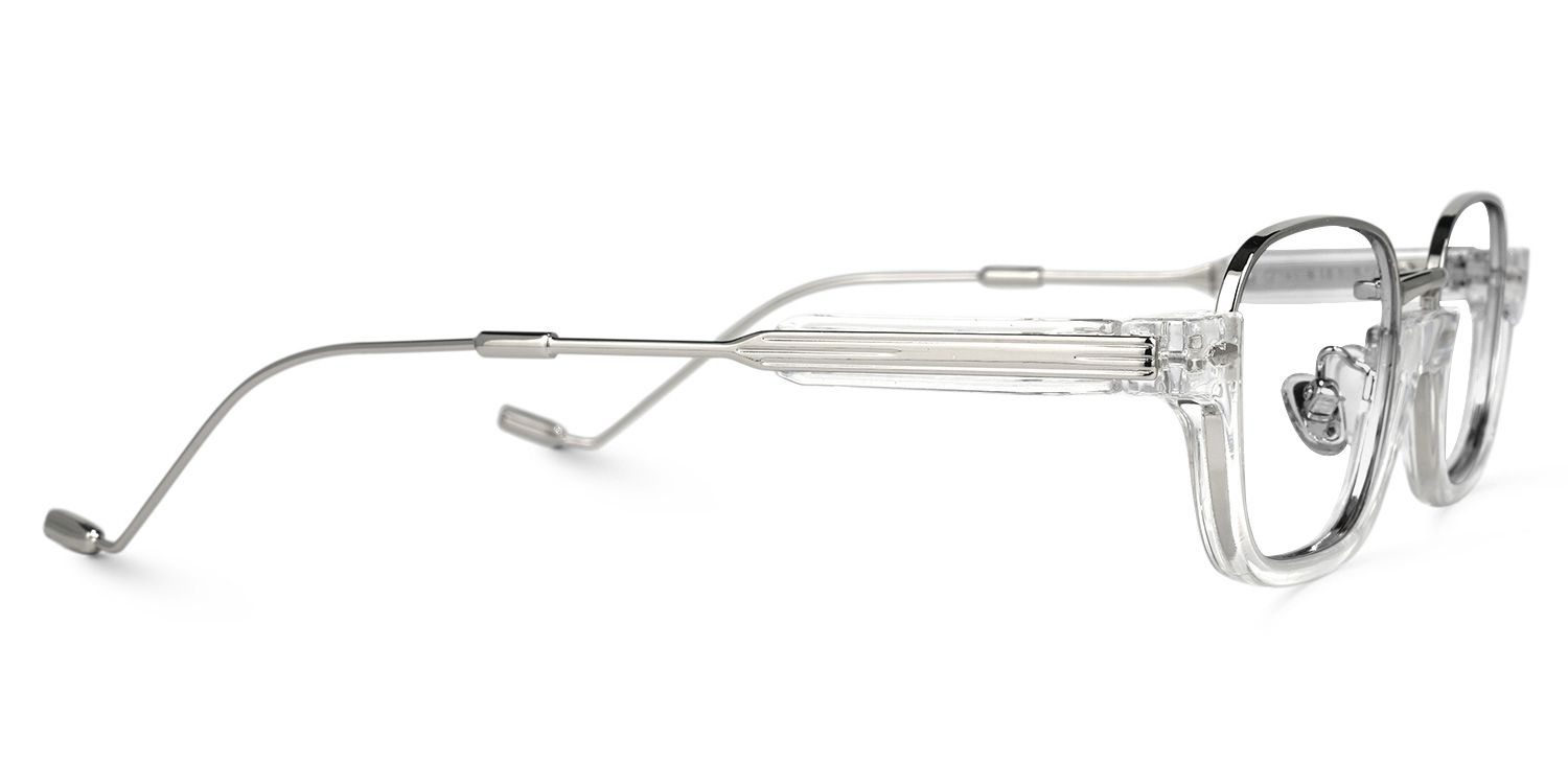 Coloow Rectangle Clear Glasses | ZEELOOL UK2