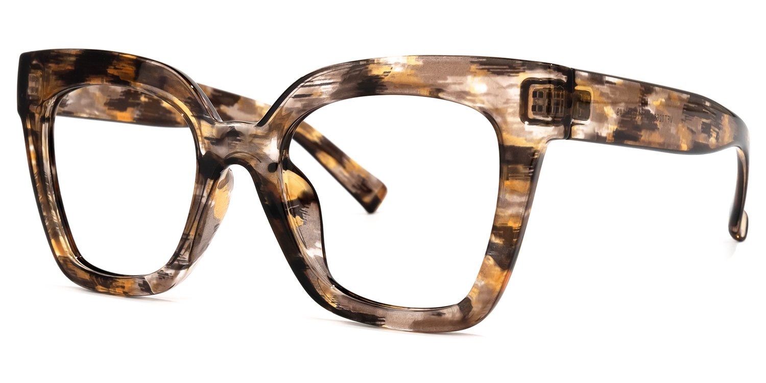 Malcolm Square Brown Glasses1