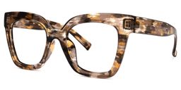 Malcolm Square Brown Glasses1