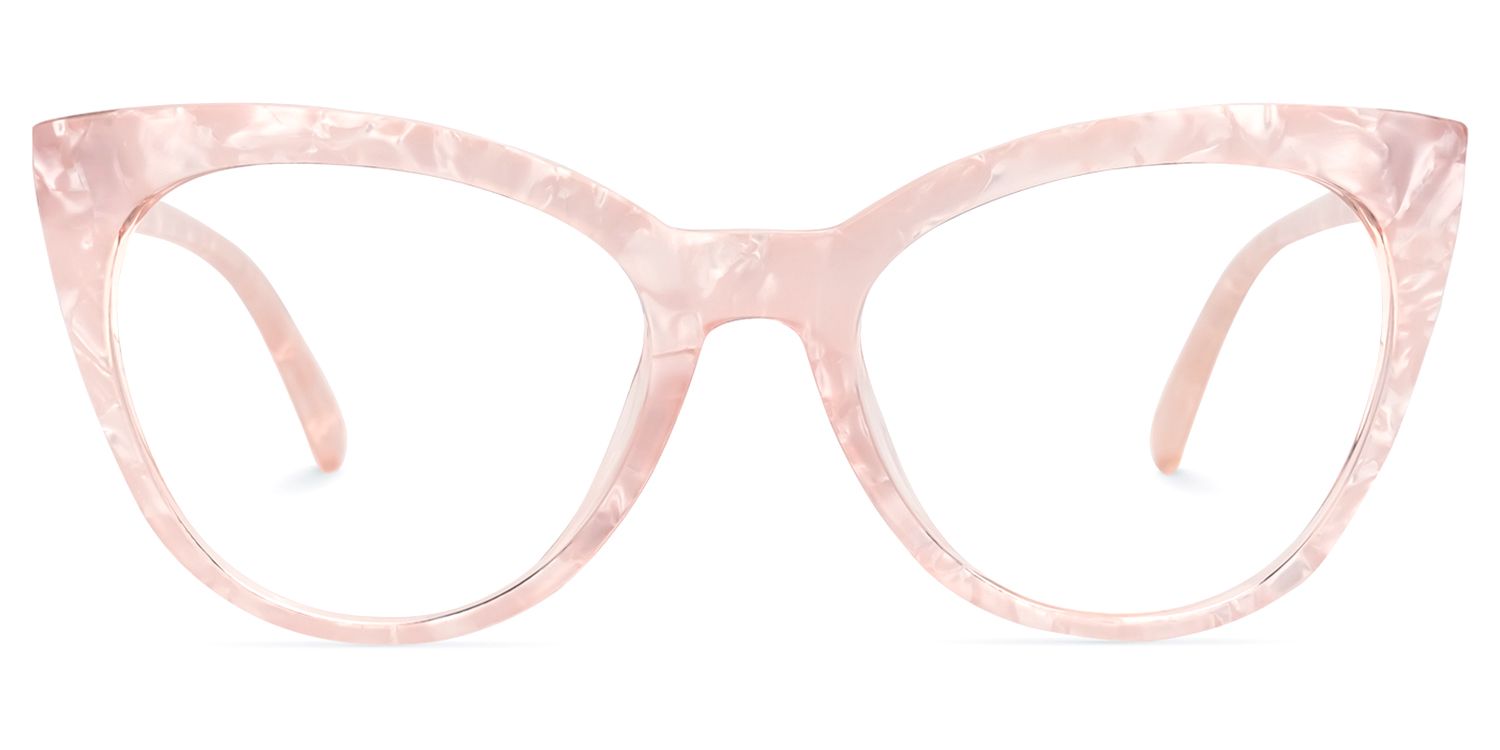 Ellzey Cateye Pink Glasses | ZEELOOL UK0